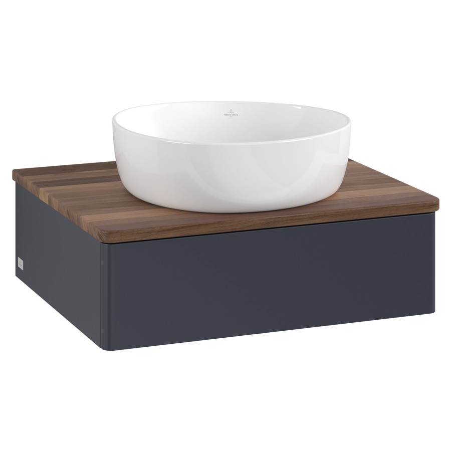 Élément inférieur  Antao
60 x 19 x 50 cm
élément de tiroir, 1&nbsp;tiroir
avec siphon gain de place
avec matériel de fixation
pour 1 lavabo à poser 234171/234172/234173
recouvrement Warm Walnut
sans trou pour robinet