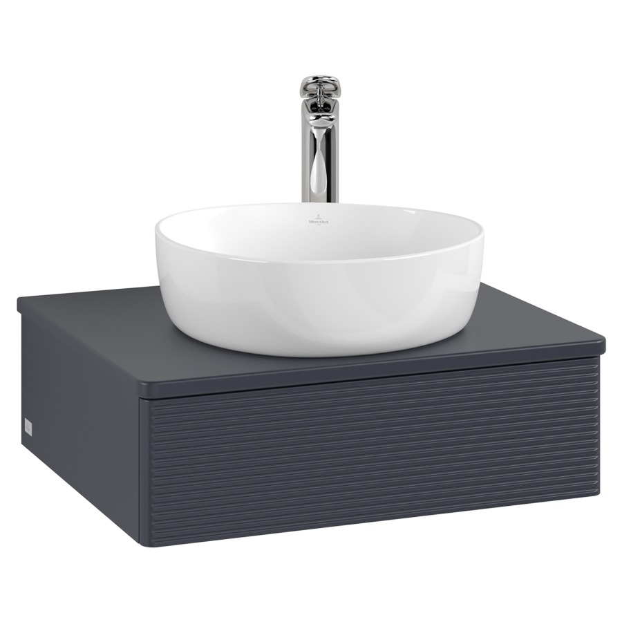 Élément inférieur  Antao
60 x 19 x 50 cm
élément de tiroir, 1&nbsp;tiroir
avec siphon gain de place
avec matériel de fixation
pour 1 lavabo à poser 234171/234182/234184
recouvrement avec 1 trou pour robinet