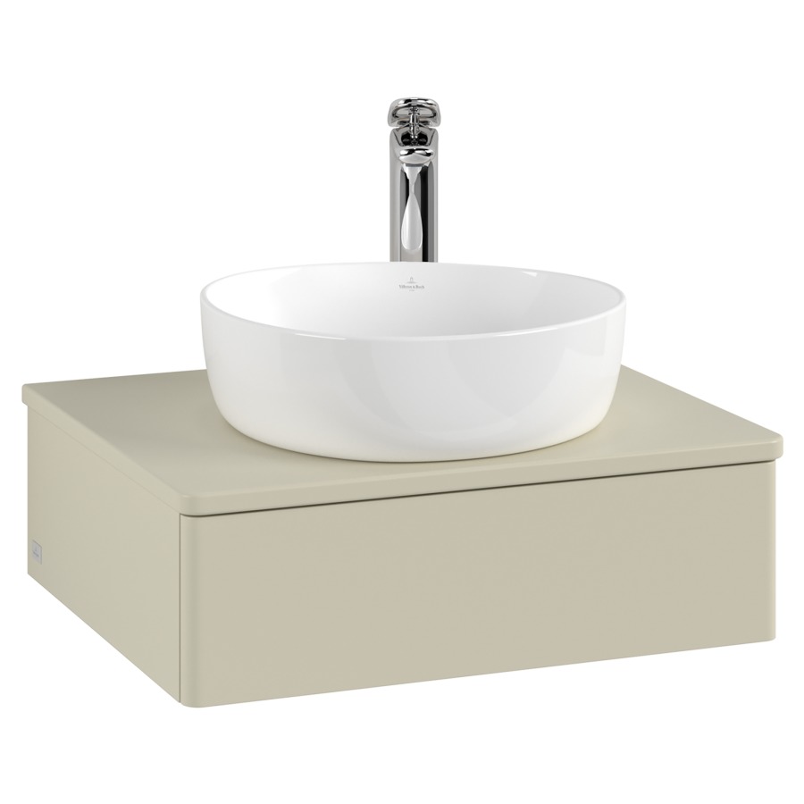Élément inférieur  Antao
60 x 19 x 50 cm
élément de tiroir, 1&nbsp;tiroir
avec siphon gain de place
avec matériel de fixation
pour 1 lavabo à poser 234171/234182/234184
recouvrement avec 1 trou pour robinet