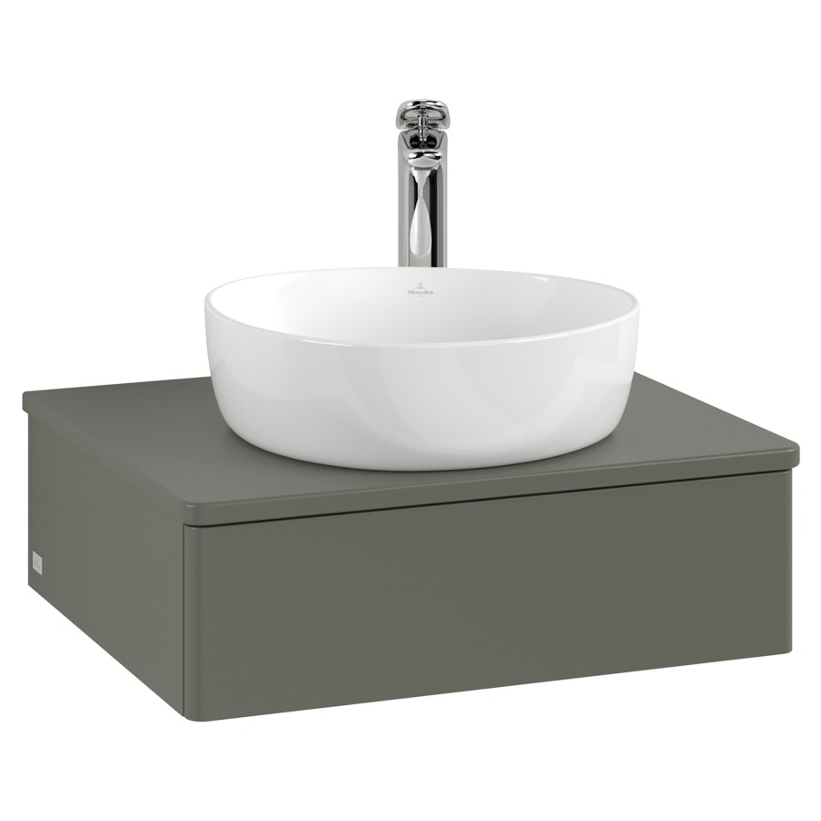 Élément inférieur  Antao
60 x 19 x 50 cm
élément de tiroir, 1&nbsp;tiroir
avec siphon gain de place
avec matériel de fixation
pour 1 lavabo à poser 234171/234182/234184
recouvrement avec 1 trou pour robinet