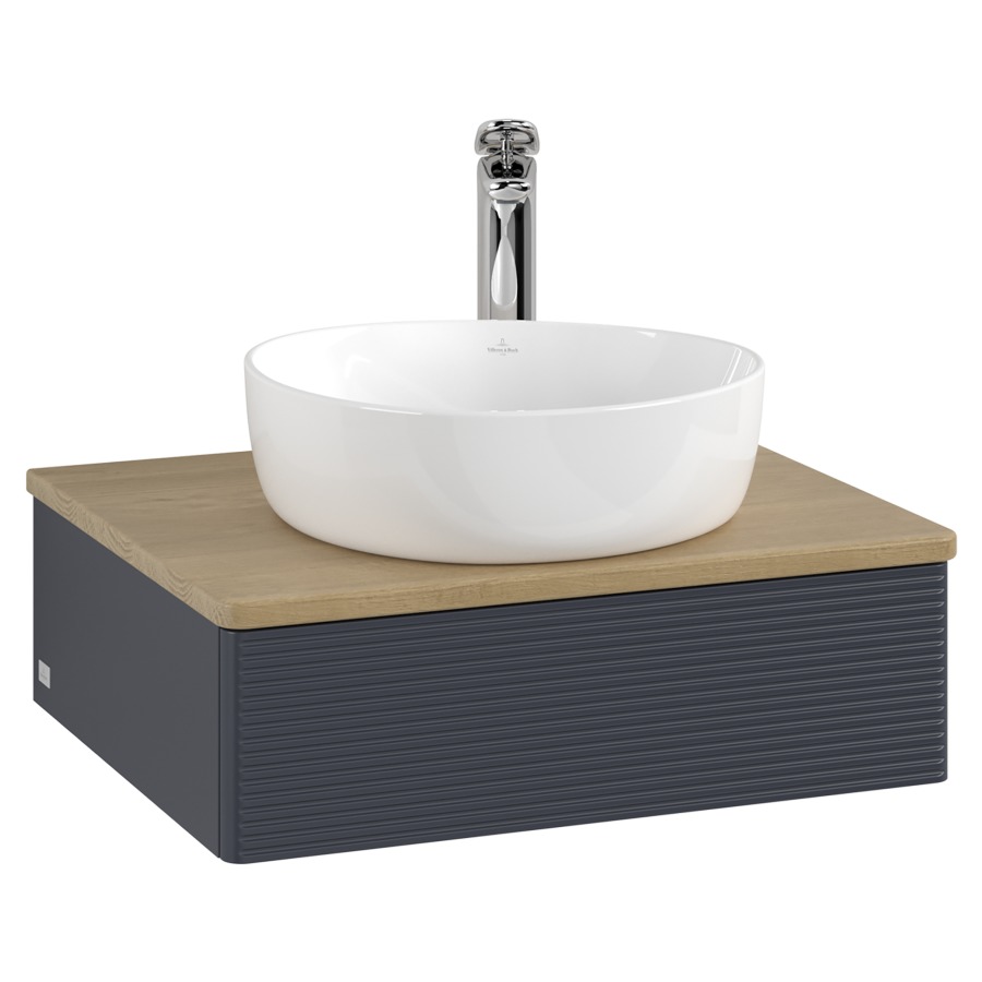 Élément inférieur  Antao
60 x 19 x 50 cm
élément de tiroir, 1&nbsp;tiroir
avec siphon gain de place
avec matériel de fixation
pour 1 lavabo à poser 234171/234182/234184
recouvrement Honey Oak, 1 trou pour robinet