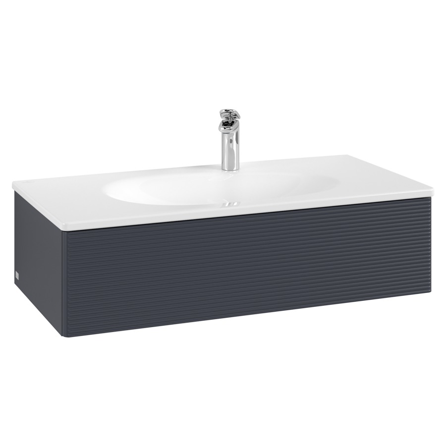 Élément inférieur  Antao
98.8 x 25.6 x 49.3 cm
élément de tiroir, 1&nbsp;tiroir
avec siphon gain de place
avec matériel de fixation
pour lavabo 101040/101041