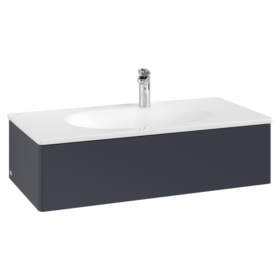Élément inférieur  Antao
98.8 x 25.6 x 49.3 cm
élément de tiroir, 1&nbsp;tiroir
avec siphon gain de place
avec matériel de fixation
pour lavabo 101040/101041