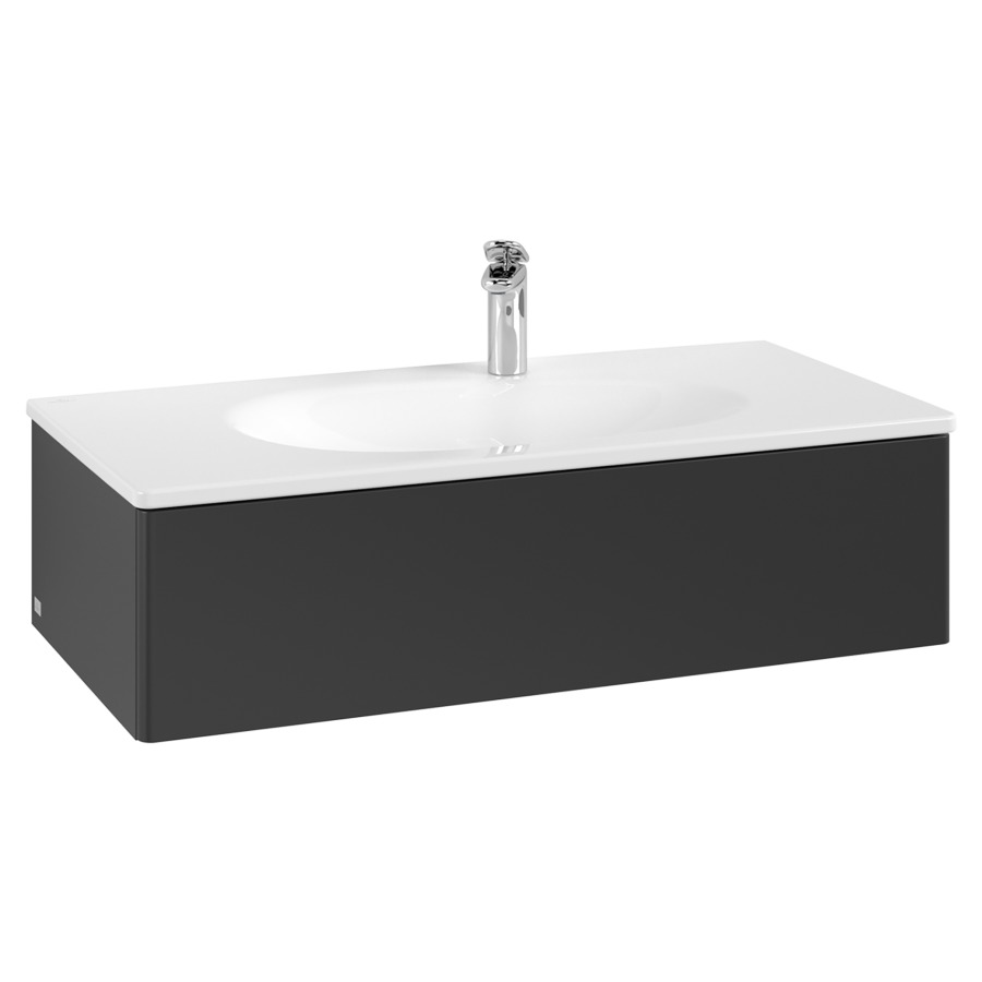 Élément inférieur  Antao
98.8 x 25.6 x 49.3 cm
élément de tiroir, 1&nbsp;tiroir
avec siphon gain de place
avec matériel de fixation
pour lavabo 101040/101041