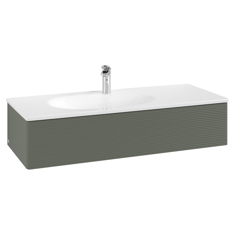 Élément inférieur  Antao
118.8 x 25.6 x 49.3 cm
élément de tiroir, 1&nbsp;tiroir
avec siphon gain de place
avec matériel de fixation
pour lavabo 101044/101045