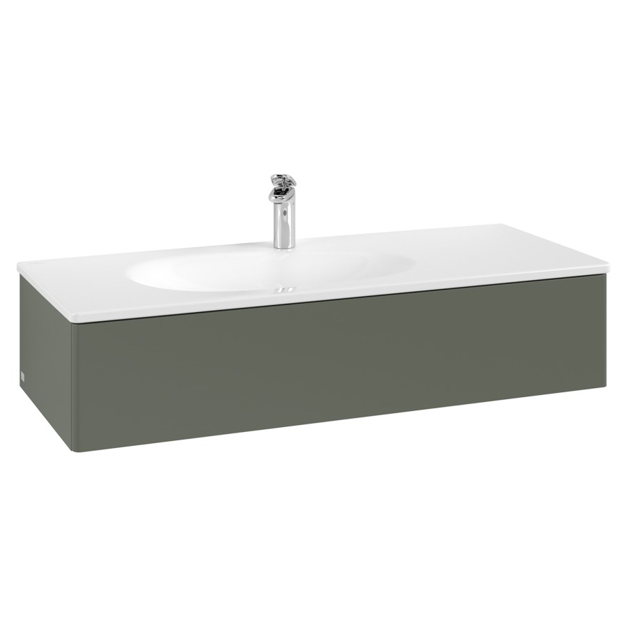 Élément inférieur  Antao
118.8 x 25.6 x 49.3 cm
élément de tiroir, 1&nbsp;tiroir
avec siphon gain de place
avec matériel de fixation
pour lavabo 101044/101045