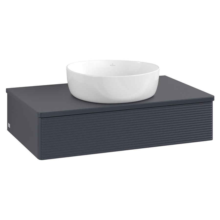 Élément inférieur  Antao
80 x 19 x 50 cm
élément de tiroir, 1&nbsp;tiroir
avec siphon gain de place
avec matériel de fixation
pour 1 lavabo à poser 234171/234172/234173
recouvrement sans trou pour robinet