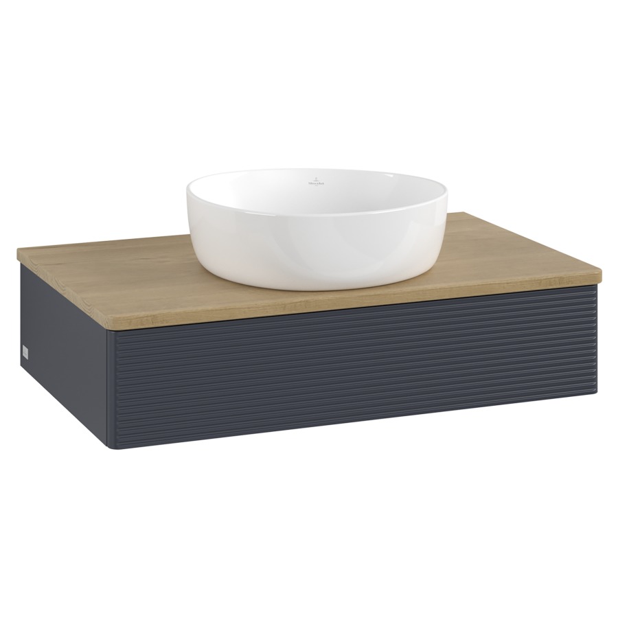 Élément inférieur  Antao
80 x 19 x 50 cm
élément de tiroir, 1&nbsp;tiroir
avec siphon gain de place
avec matériel de fixation
pour 1 lavabo à poser 234171/234172/234173
recouvrement Honey Oak
sans trou pour robinet