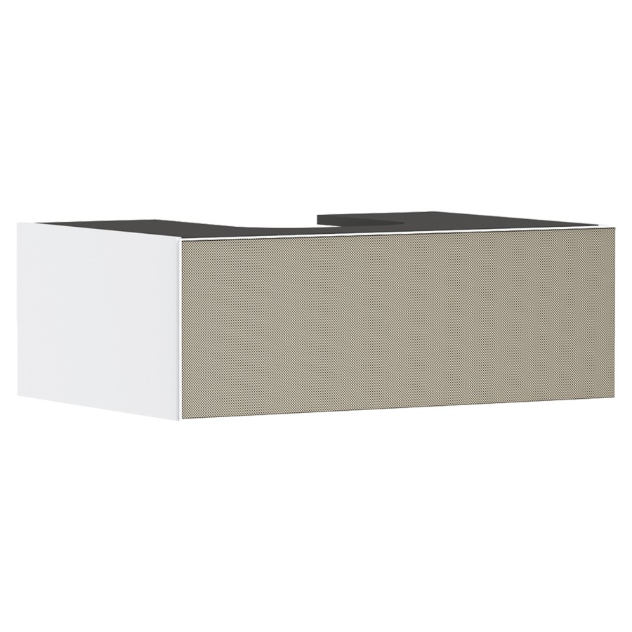 Élément inférieur  XEVOLOS E
78 x 27.5 x 55 cm
montage mural, élément de tiroir
1&nbsp;tiroir, PushOpen
avec siphon gain de place
avec matériel de fixation
pour table de lavabo 106221/243022