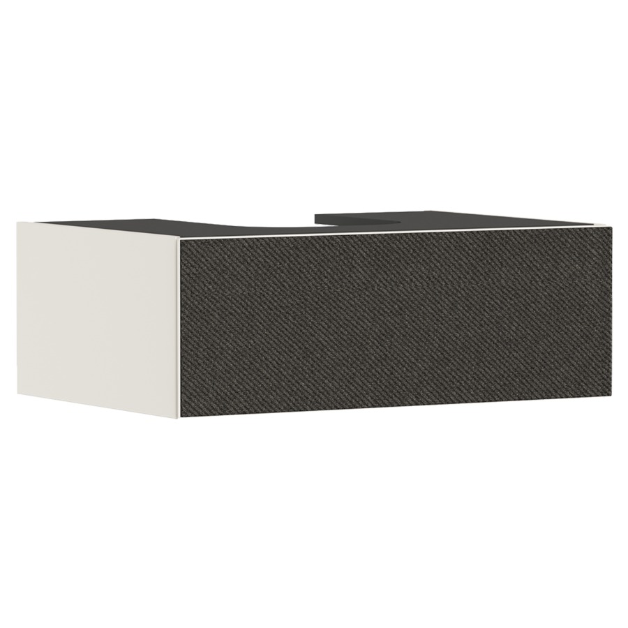 Élément inférieur  XEVOLOS E
78 x 27.5 x 55 cm
montage mural, élément de tiroir
1&nbsp;tiroir, PushOpen
avec siphon gain de place
avec matériel de fixation
pour table de lavabo 106221/243022