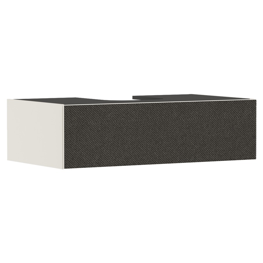 Élément inférieur  XEVOLOS E
98 x 27.5 x 55 cm
montage mural, élément de tiroir
1&nbsp;tiroir, PushOpen
avec siphon gain de place
avec matériel de fixation
pour table de lavabo 106223/243023