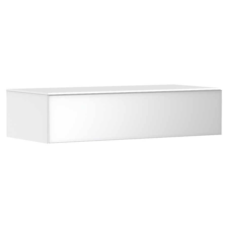 Élément d'armoire XEVOLOS E
118 x 28.5 x 55 cm
avec plaque de recouvrement
montage mural, élément de tiroir
1&nbsp;tiroir, PushOpen
avec matériel de fixation