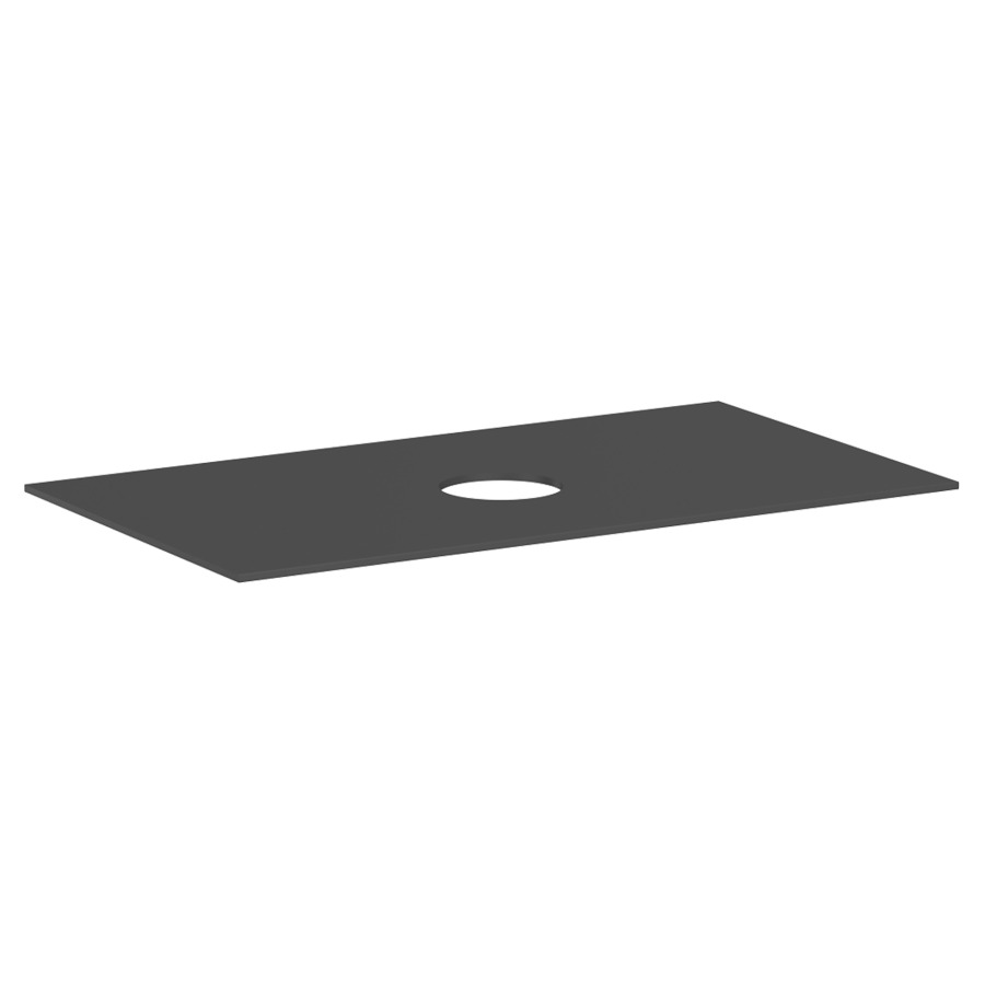 Table de lavabo XEVOLOS E
98 x 1 x 55 cm
découpe au centre
pour lavabo à poser sans 
trou pour robinetterie