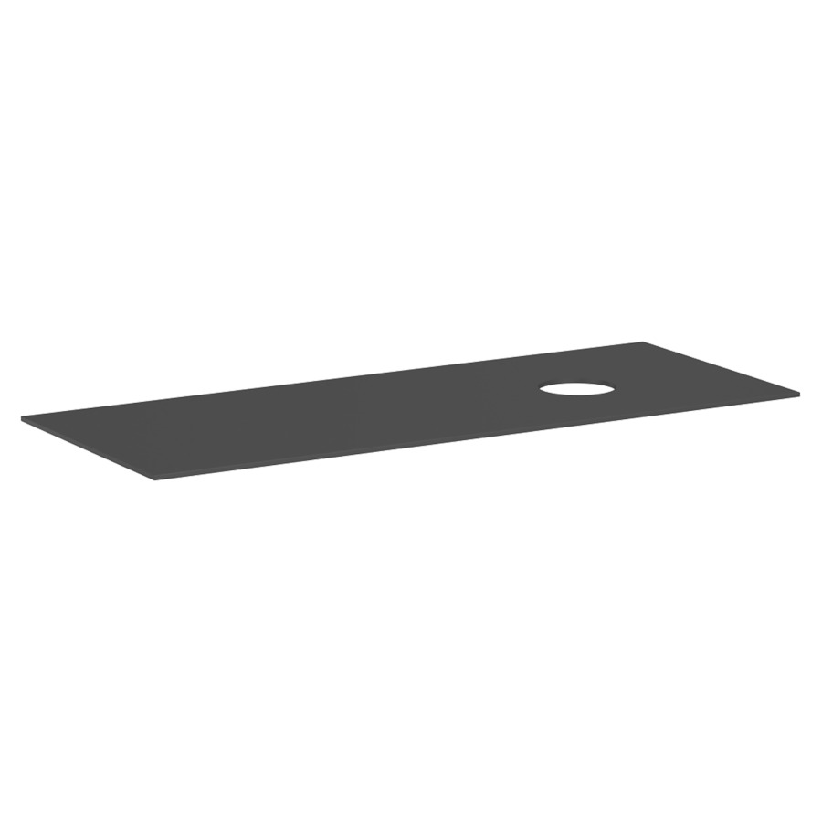 Table de lavabo XEVOLOS E
137 x 1 x 55 cm
découpe à droite
pour lavabo à poser sans 
trou pour robinetterie