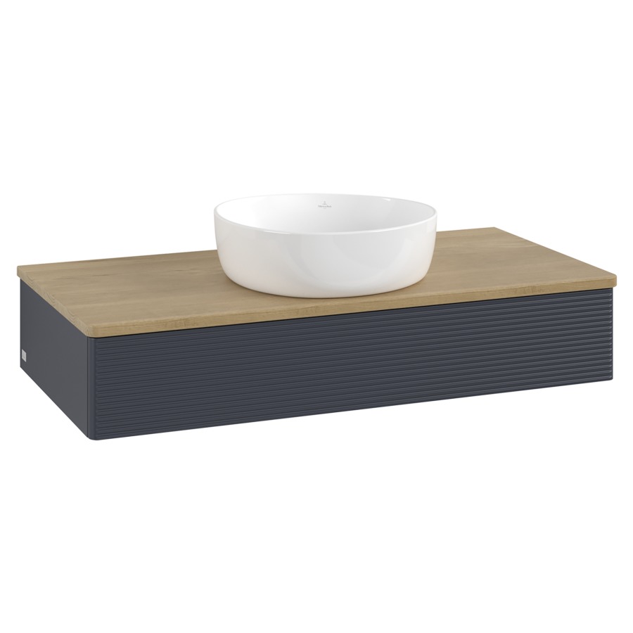 Élément inférieur  Antao
100 x 19 x 50 cm
élément de tiroir, 1&nbsp;tiroir
avec siphon gain de place
avec matériel de fixation
pour 1 lavabo à poser 234171/234172/234173
recouvrement Honey Oak
sans trou pour robinet