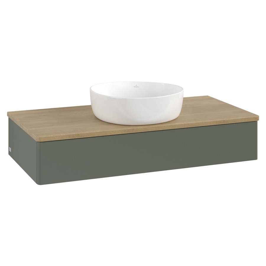 Élément inférieur  Antao
100 x 19 x 50 cm
élément de tiroir, 1&nbsp;tiroir
avec siphon gain de place
avec matériel de fixation
pour 1 lavabo à poser 234171/234172/234173
recouvrement Honey Oak
sans trou pour robinet