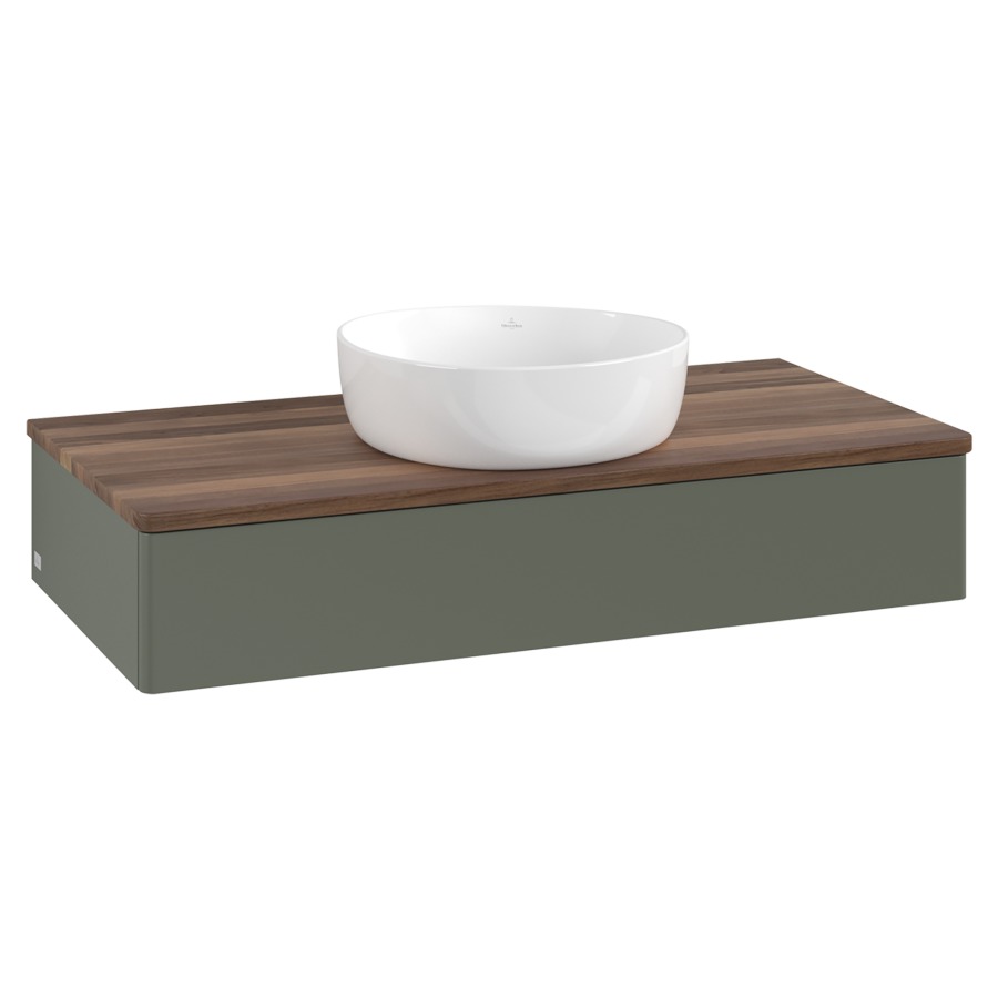 Élément inférieur  Antao
100 x 19 x 50 cm
élément de tiroir, 1&nbsp;tiroir
avec siphon gain de place
avec matériel de fixation
pour 1 lavabo à poser 234171/234172/234173
recouvrement Warm Walnut
sans trou pour robinet