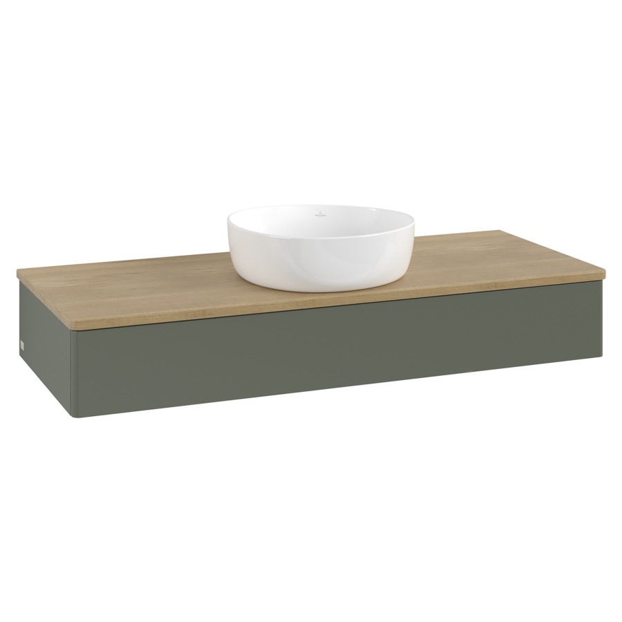 Élément inférieur  Antao
120 x 19 x 50 cm
élément de tiroir, 1&nbsp;tiroir
avec siphon gain de place
avec matériel de fixation
pour 1 lavabo à poser 234171/234172/234173
recouvrement Honey Oak
sans trou pour robinet