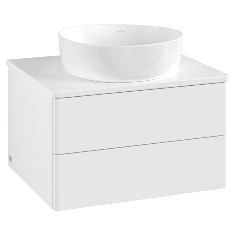 Élément inférieur  Antao
60 x 36 x 50 cm
élément de tiroir, 2&nbsp;tiroirs
avec siphon gain de place
avec matériel de fixation
pour 1 lavabo à poser 234182/234184/234185
recouvrement sans trou pour robinet