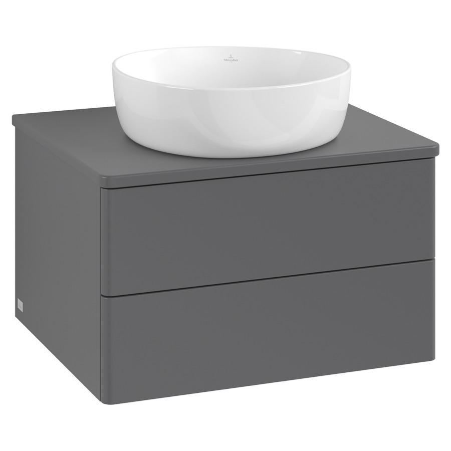 Élément inférieur  Antao
60 x 36 x 50 cm
élément de tiroir, 2&nbsp;tiroirs
avec siphon gain de place
avec matériel de fixation
pour 1 lavabo à poser 234182/234184/234185
recouvrement sans trou pour robinet