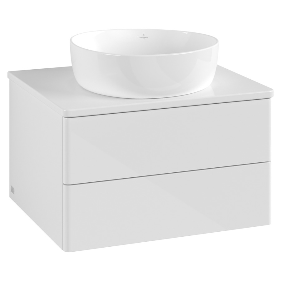 Élément inférieur  Antao
60 x 36 x 50 cm
élément de tiroir, 2&nbsp;tiroirs
avec siphon gain de place
avec matériel de fixation
pour 1 lavabo à poser 234182/234184/234185
recouvrement sans trou pour robinet