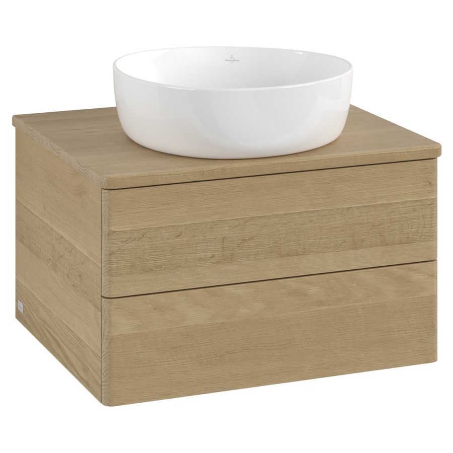 Élément inférieur  Antao
60 x 36 x 50 cm
élément de tiroir, 2&nbsp;tiroirs
avec siphon gain de place
avec matériel de fixation
pour 1 lavabo à poser 234182/234184/234185
recouvrement Honey Oak
sans trou pour robinet