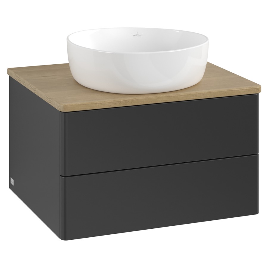 Élément inférieur  Antao
60 x 36 x 50 cm
élément de tiroir, 2&nbsp;tiroirs
avec siphon gain de place
avec matériel de fixation
pour 1 lavabo à poser 234182/234184/234185
recouvrement Honey Oak
sans trou pour robinet
