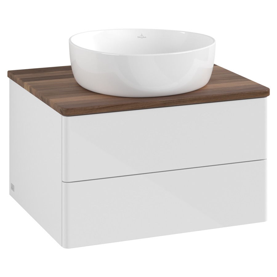 Élément inférieur  Antao
60 x 36 x 50 cm
élément de tiroir, 2&nbsp;tiroirs
avec siphon gain de place
avec matériel de fixation
pour 1 lavabo à poser 234182/234184/234185
recouvrement Warm Walnut
sans trou pour robinet