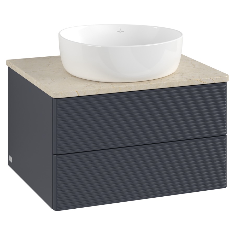 Élément inférieur  Antao
60 x 36 x 50 cm
élément de tiroir, 2&nbsp;tiroirs
avec siphon gain de place
avec matériel de fixation
pour 1 lavabo à poser 234182/234184/234185
recouvrement Botticino
sans trou pour robinet