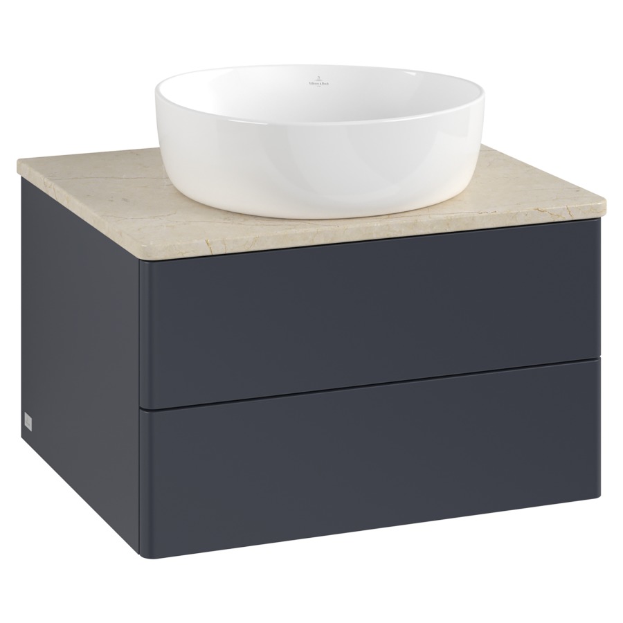 Élément inférieur  Antao
60 x 36 x 50 cm
élément de tiroir, 2&nbsp;tiroirs
avec siphon gain de place
avec matériel de fixation
pour 1 lavabo à poser 234182/234184/234185
recouvrement Botticino
sans trou pour robinet