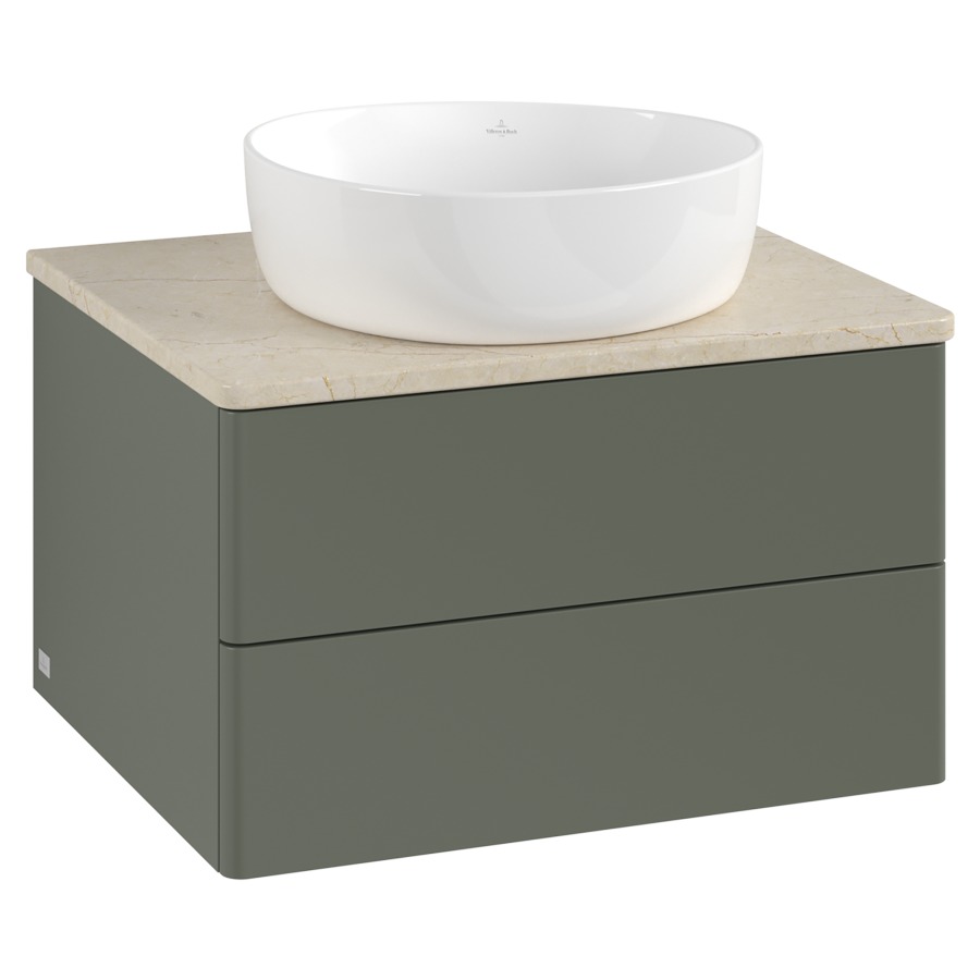Élément inférieur  Antao
60 x 36 x 50 cm
élément de tiroir, 2&nbsp;tiroirs
avec siphon gain de place
avec matériel de fixation
pour 1 lavabo à poser 234182/234184/234185
recouvrement Botticino
sans trou pour robinet