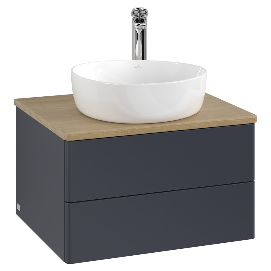 Élément inférieur  Antao
60 x 36 x 50 cm
élément de tiroir, 2&nbsp;tiroirs
avec siphon gain de place
avec matériel de fixation
pour 1 lavabo à poser 234182/234184/234185
recouvrement Honey Oak, 1 trou pour robinet