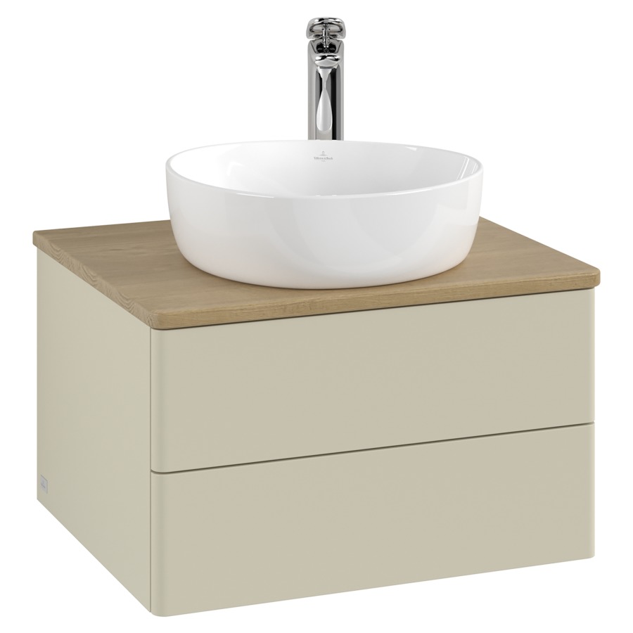 Élément inférieur  Antao
60 x 36 x 50 cm
élément de tiroir, 2&nbsp;tiroirs
avec siphon gain de place
avec matériel de fixation
pour 1 lavabo à poser 234182/234184/234185
recouvrement Honey Oak, 1 trou pour robinet