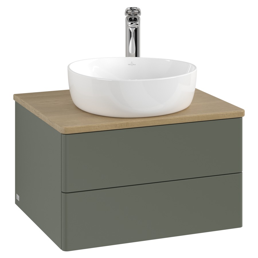 Élément inférieur  Antao
60 x 36 x 50 cm
élément de tiroir, 2&nbsp;tiroirs
avec siphon gain de place
avec matériel de fixation
pour 1 lavabo à poser 234182/234184/234185
recouvrement Honey Oak, 1 trou pour robinet