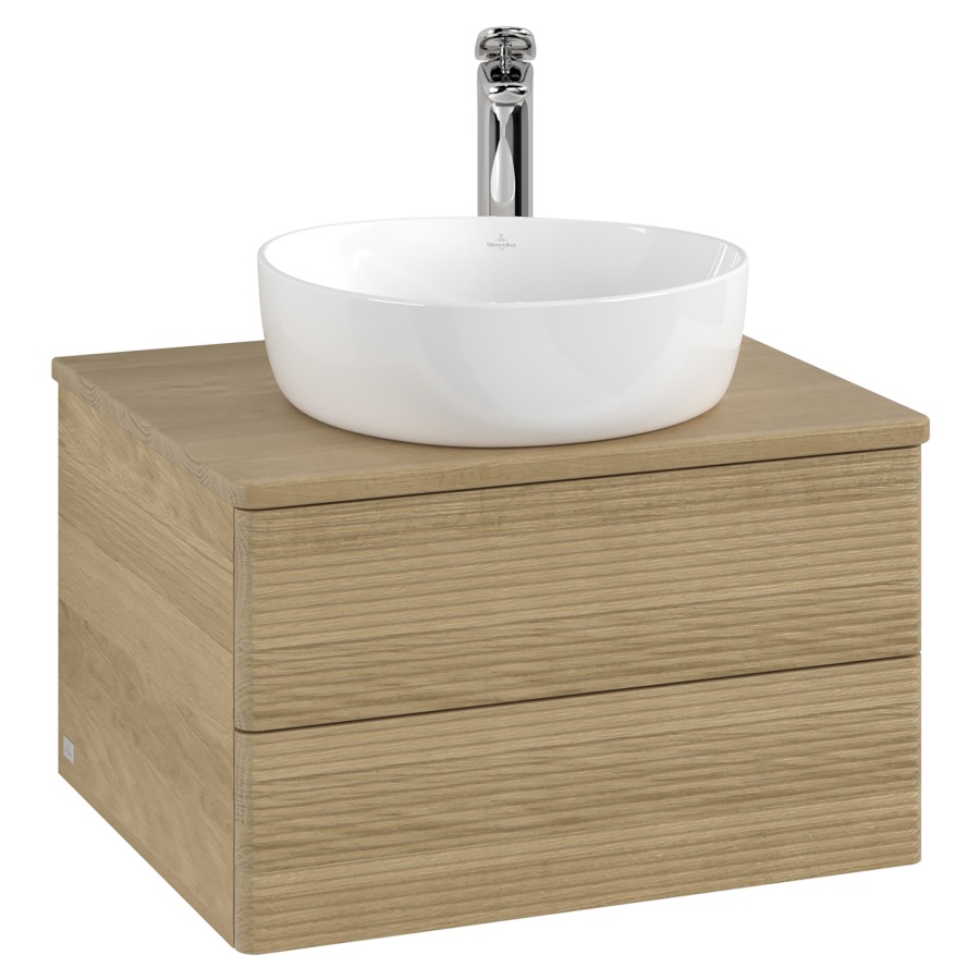 Élément inférieur  Antao
60 x 36 x 50 cm
élément de tiroir, 2&nbsp;tiroirs
avec siphon gain de place
avec matériel de fixation
pour 1 lavabo à poser 234182/234184/234185
recouvrement Honey Oak, 1 trou pour robinet