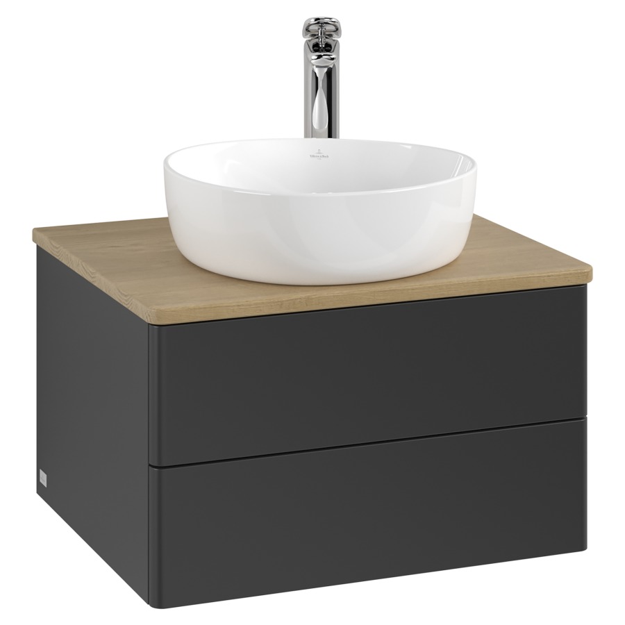 Élément inférieur  Antao
60 x 36 x 50 cm
élément de tiroir, 2&nbsp;tiroirs
avec siphon gain de place
avec matériel de fixation
pour 1 lavabo à poser 234182/234184/234185
recouvrement Honey Oak, 1 trou pour robinet