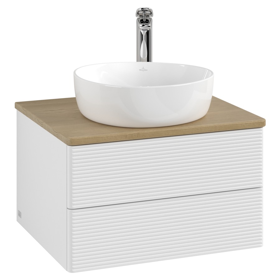 Élément inférieur  Antao
60 x 36 x 50 cm
élément de tiroir, 2&nbsp;tiroirs
avec siphon gain de place
avec matériel de fixation
pour 1 lavabo à poser 234182/234184/234185
recouvrement Honey Oak, 1 trou pour robinet