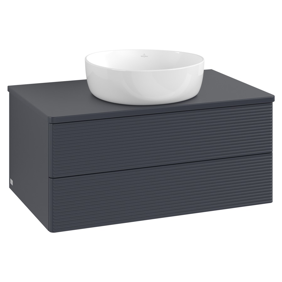 Élément inférieur  Antao
80 x 36 x 50 cm
élément de tiroir, 2&nbsp;tiroirs
avec siphon gain de place
avec matériel de fixation
pour 1 lavabo à poser 234182/234184/234185
recouvrement sans trou pour robinet
