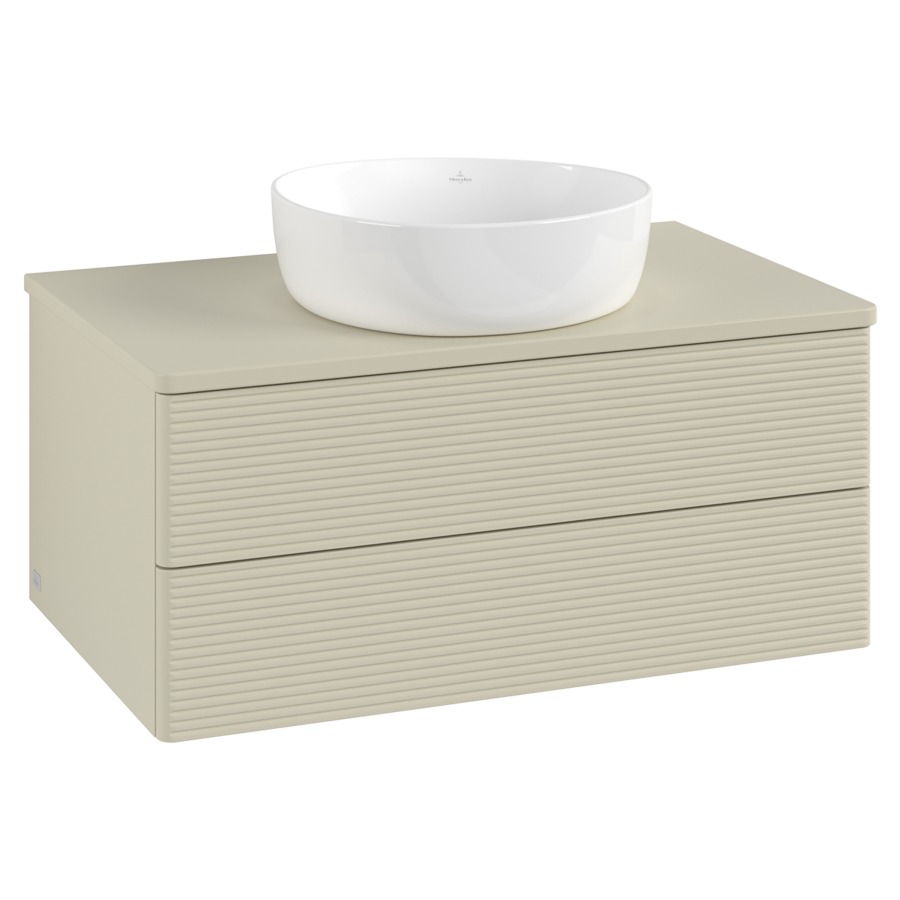 Élément inférieur  Antao
80 x 36 x 50 cm
élément de tiroir, 2&nbsp;tiroirs
avec siphon gain de place
avec matériel de fixation
pour 1 lavabo à poser 234182/234184/234185
recouvrement sans trou pour robinet