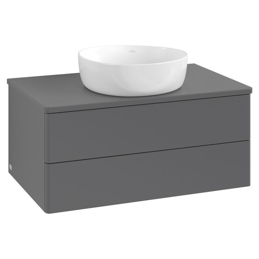 Élément inférieur  Antao
80 x 36 x 50 cm
élément de tiroir, 2&nbsp;tiroirs
avec siphon gain de place
avec matériel de fixation
pour 1 lavabo à poser 234182/234184/234185
recouvrement sans trou pour robinet