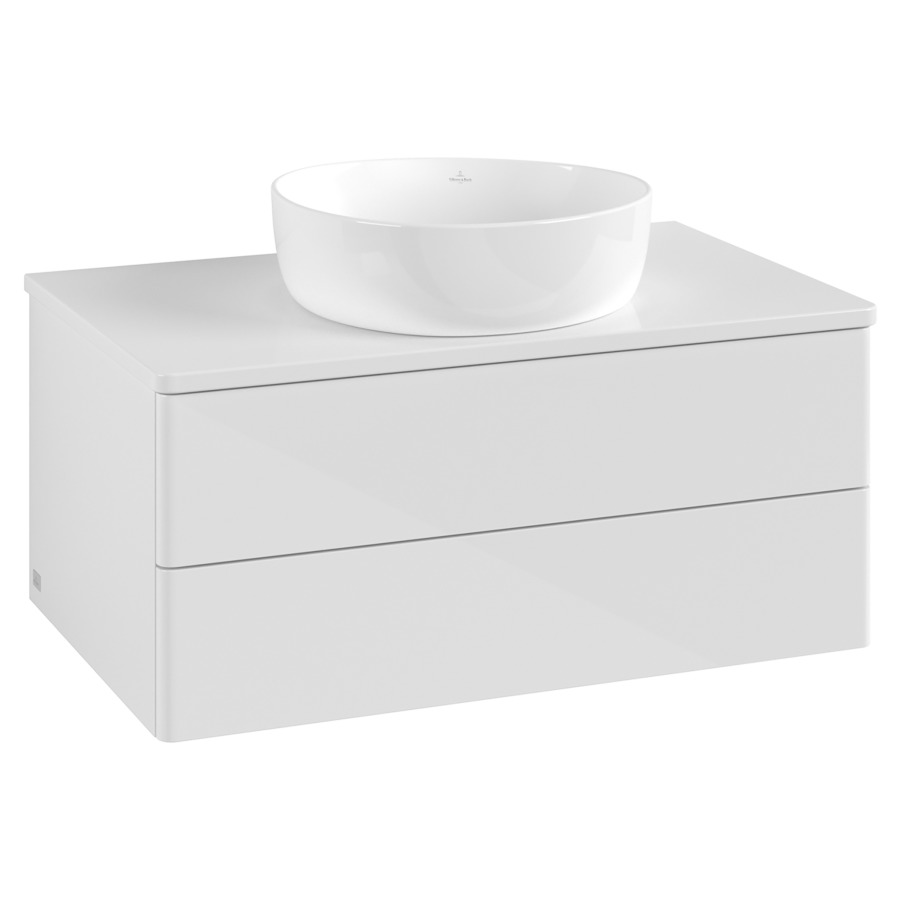Élément inférieur  Antao
80 x 36 x 50 cm
élément de tiroir, 2&nbsp;tiroirs
avec siphon gain de place
avec matériel de fixation
pour 1 lavabo à poser 234182/234184/234185
recouvrement sans trou pour robinet