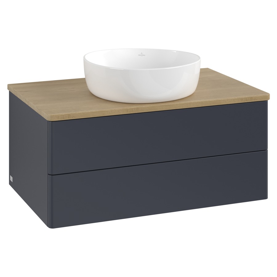 Élément inférieur  Antao
80 x 36 x 50 cm
élément de tiroir, 2&nbsp;tiroirs
avec siphon gain de place
avec matériel de fixation
pour 1 lavabo à poser 234182/234184/234185
recouvrement Honey Oak
sans trou pour robinet
