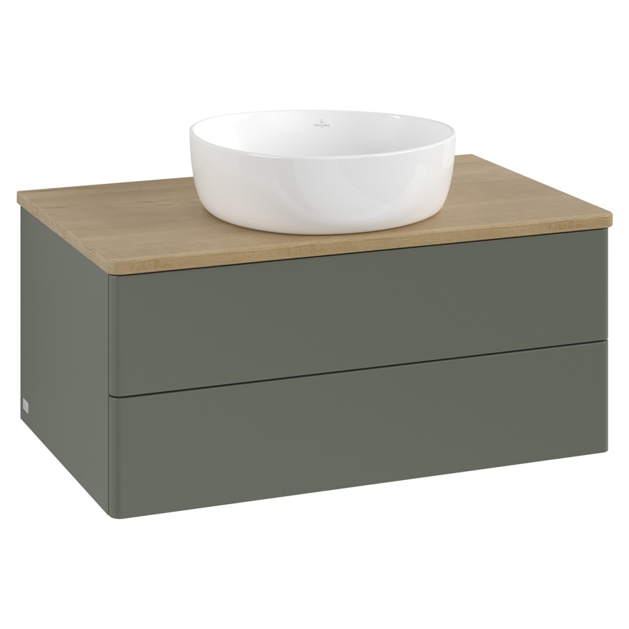 Élément inférieur  Antao
80 x 36 x 50 cm
élément de tiroir, 2&nbsp;tiroirs
avec siphon gain de place
avec matériel de fixation
pour 1 lavabo à poser 234182/234184/234185
recouvrement Honey Oak
sans trou pour robinet
