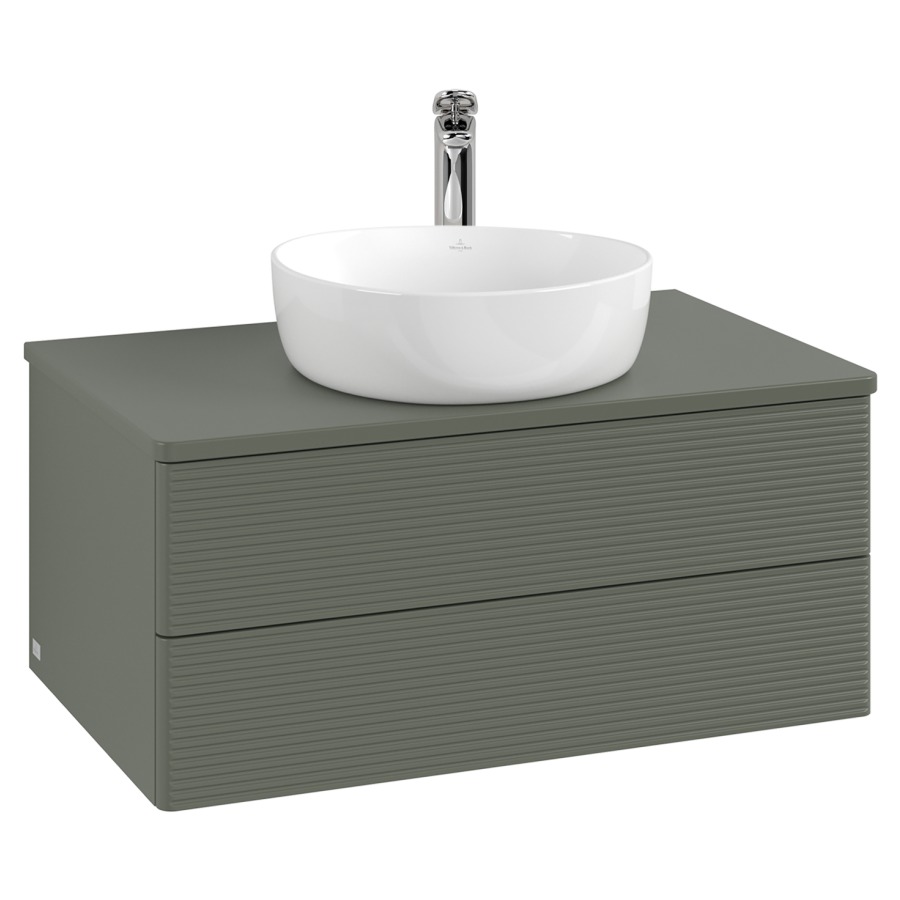 Élément inférieur  Antao
80 x 36 x 50 cm
élément de tiroir, 2&nbsp;tiroirs
avec siphon gain de place
avec matériel de fixation
pour 1 lavabo à poser 234182/234184/234185
recouvrement avec 1 trou pour robinet