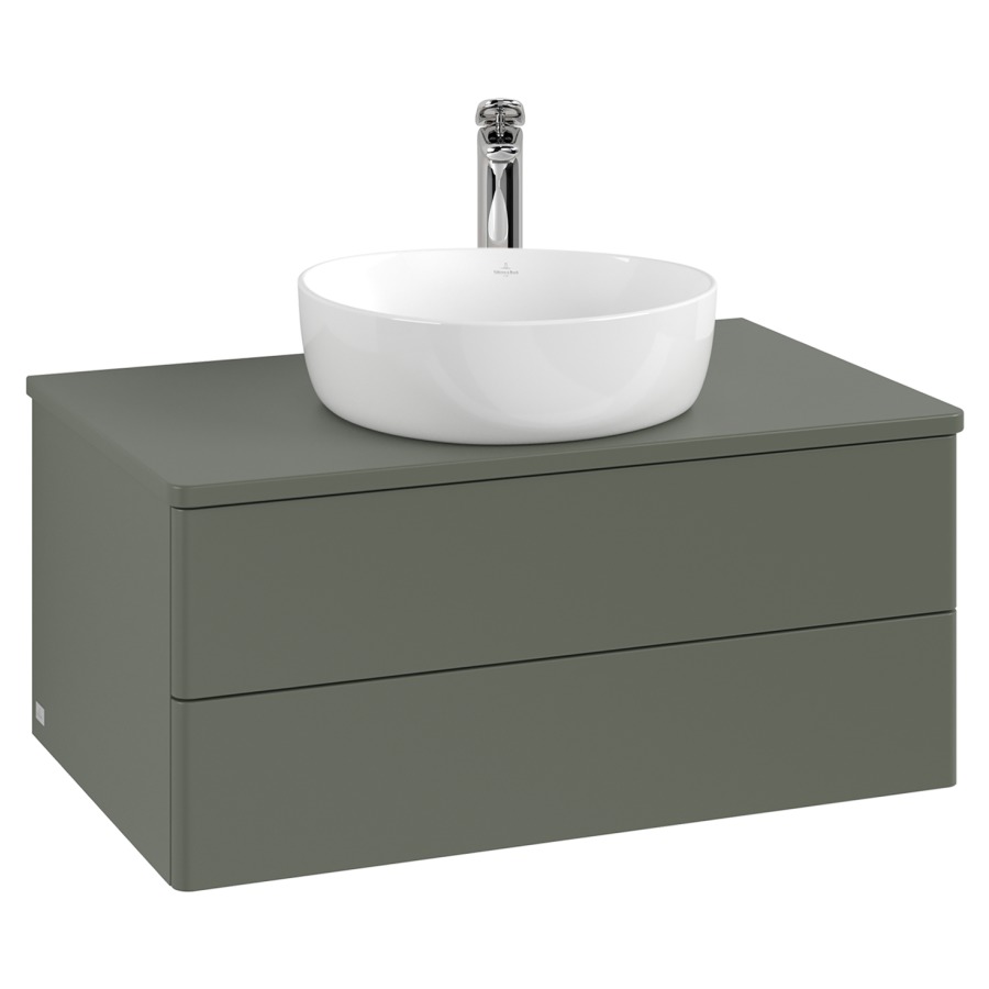 Élément inférieur  Antao
80 x 36 x 50 cm
élément de tiroir, 2&nbsp;tiroirs
avec siphon gain de place
avec matériel de fixation
pour 1 lavabo à poser 234182/234184/234185
recouvrement avec 1 trou pour robinet
