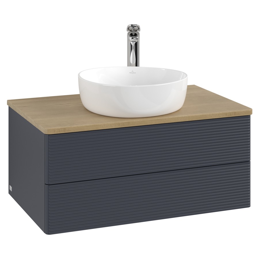 Élément inférieur  Antao
80 x 36 x 50 cm
élément de tiroir, 2&nbsp;tiroirs
avec siphon gain de place
avec matériel de fixation
pour 1 lavabo à poser 234182/234184/234185
recouvrement Honey Oak, 1 trou pour robinet