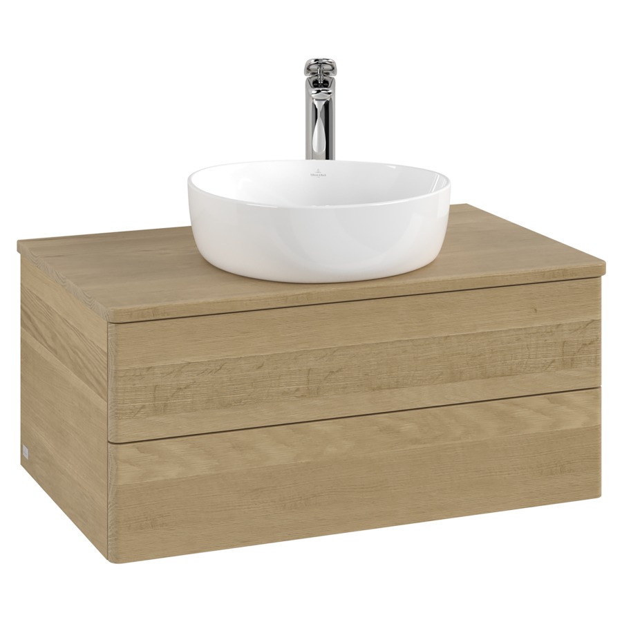 Élément inférieur  Antao
80 x 36 x 50 cm
élément de tiroir, 2&nbsp;tiroirs
avec siphon gain de place
avec matériel de fixation
pour 1 lavabo à poser 234182/234184/234185
recouvrement Honey Oak, 1 trou pour robinet
