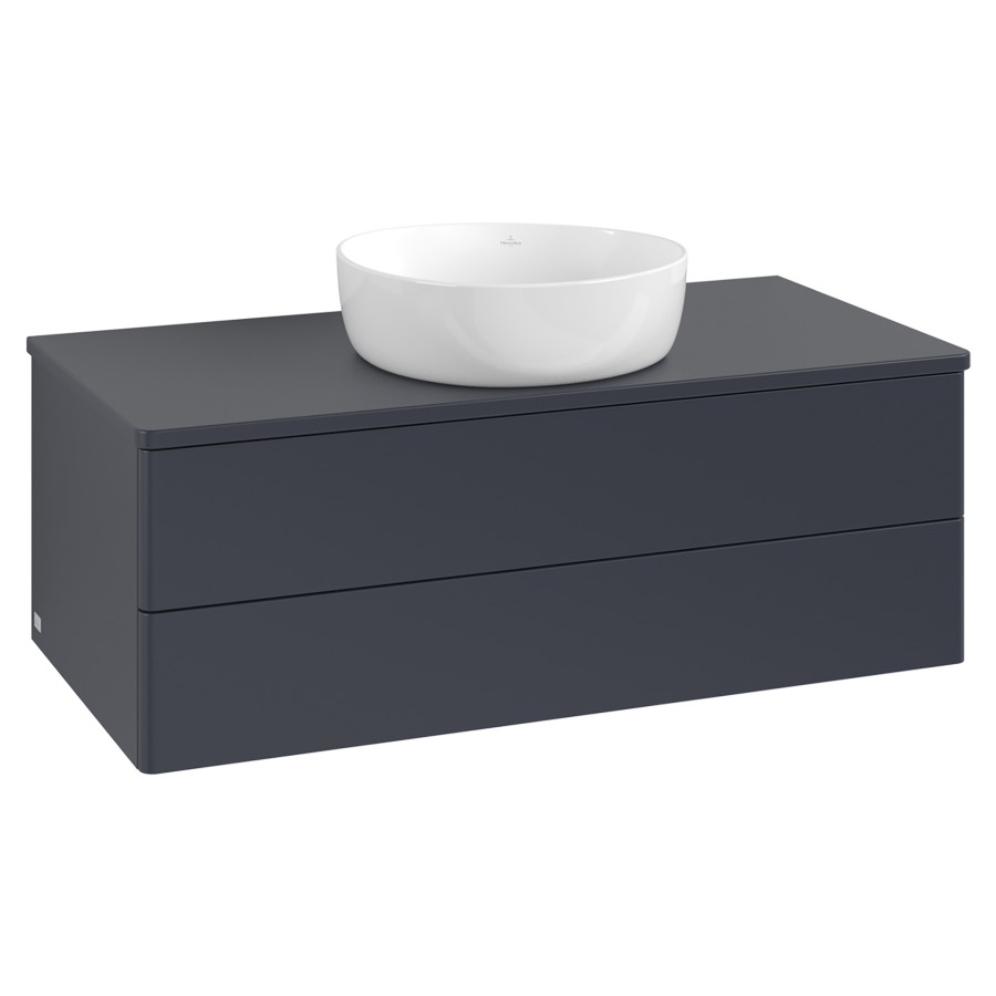 Élément inférieur  Antao
100 x 36 x 50 cm
élément de tiroir, 2&nbsp;tiroirs
avec siphon gain de place
avec matériel de fixation
pour 1 lavabo à poser 234171/234172/234173
recouvrement sans trou pour robinet