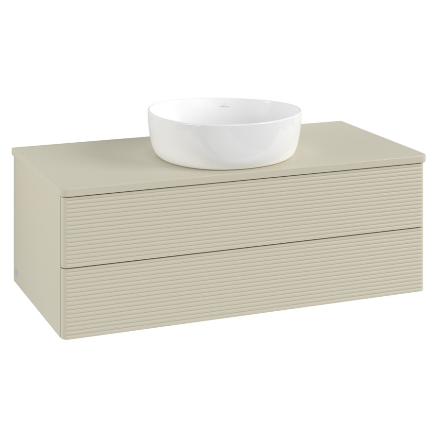Élément inférieur  Antao
100 x 36 x 50 cm
élément de tiroir, 2&nbsp;tiroirs
avec siphon gain de place
avec matériel de fixation
pour 1 lavabo à poser 234171/234172/234173
recouvrement sans trou pour robinet