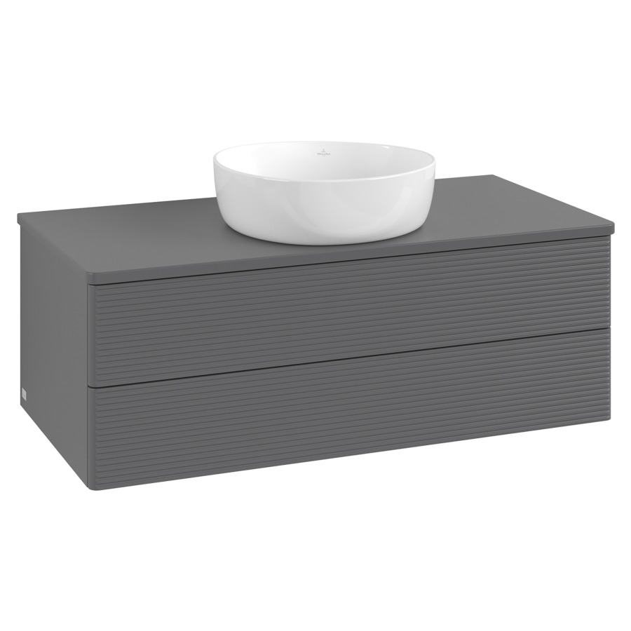 Élément inférieur  Antao
100 x 36 x 50 cm
élément de tiroir, 2&nbsp;tiroirs
avec siphon gain de place
avec matériel de fixation
pour 1 lavabo à poser 234171/234172/234173
recouvrement sans trou pour robinet
